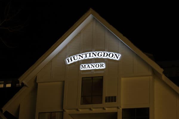 Halo Lit Letters